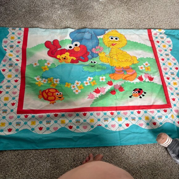 Vintage Sesame Street Fabric - Picture 3 of 9